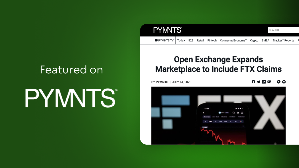 Open Exchange Expands Marketplace to Include FTX Claims